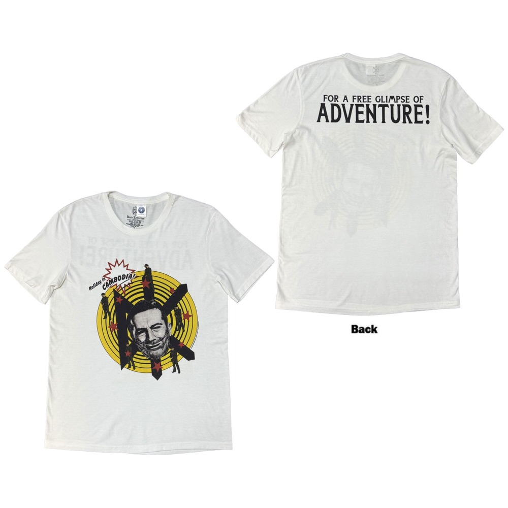 Dead Kennedys - Adventure Heren Tshirt - Wit
